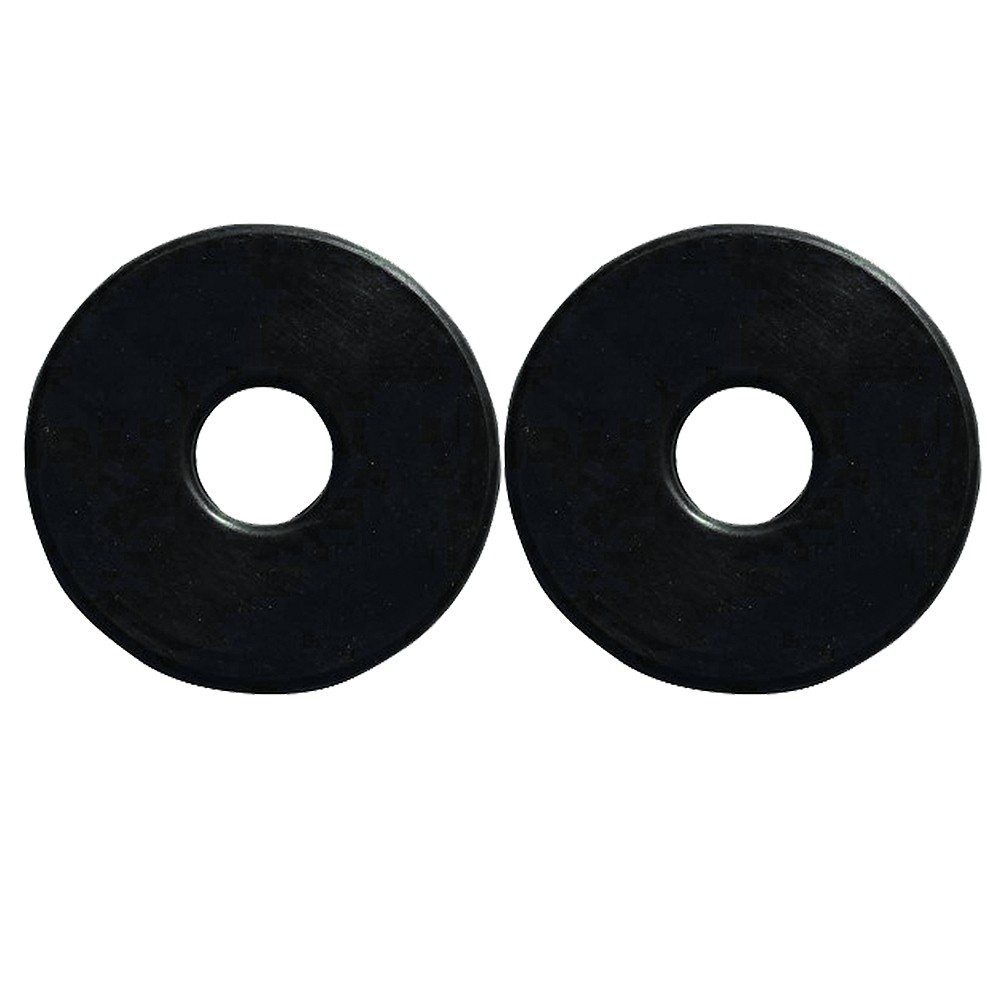 Hilason Rubber Horse Bit Guards Universal 2 Pair Set Black