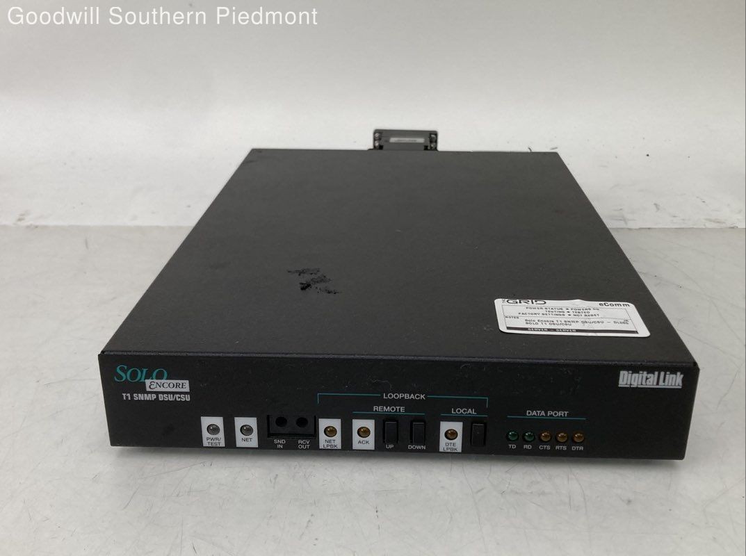 Quick Eagle DL085 Solo T1 SNMP DSU CSU - Tested