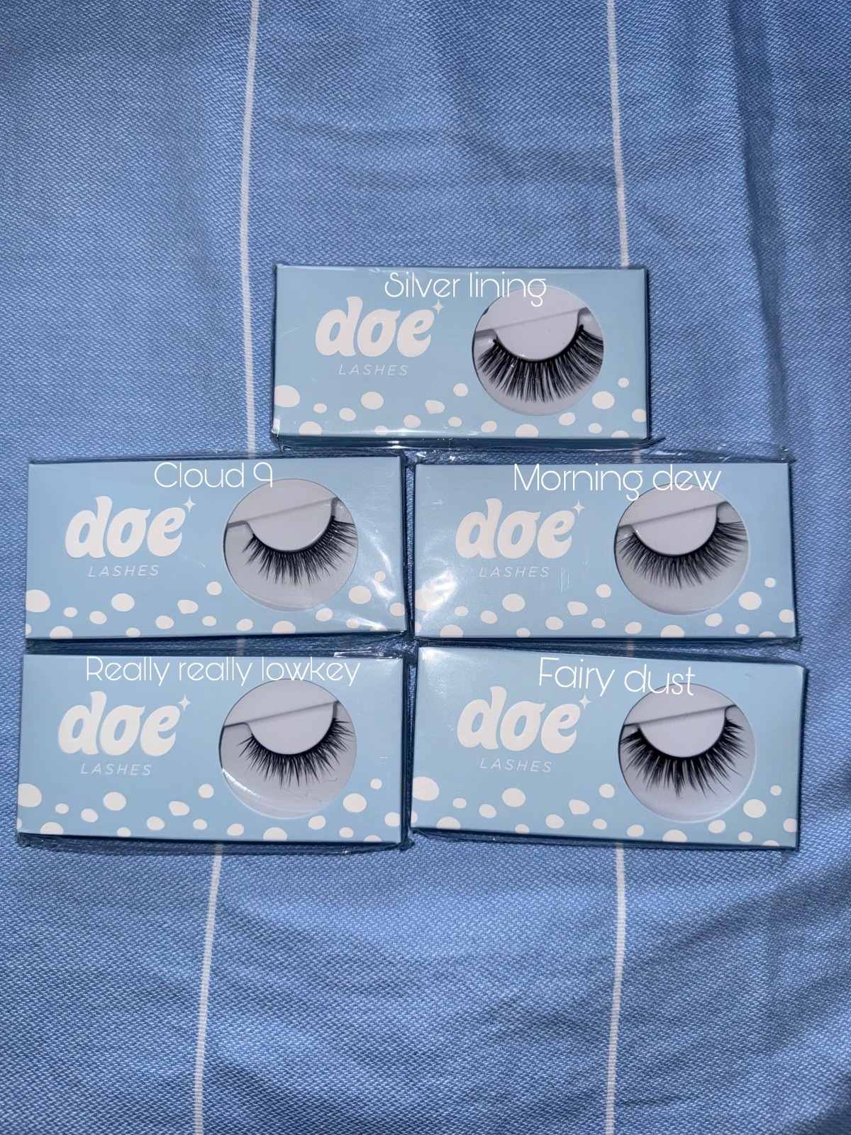DOE beauty lashes starter pack