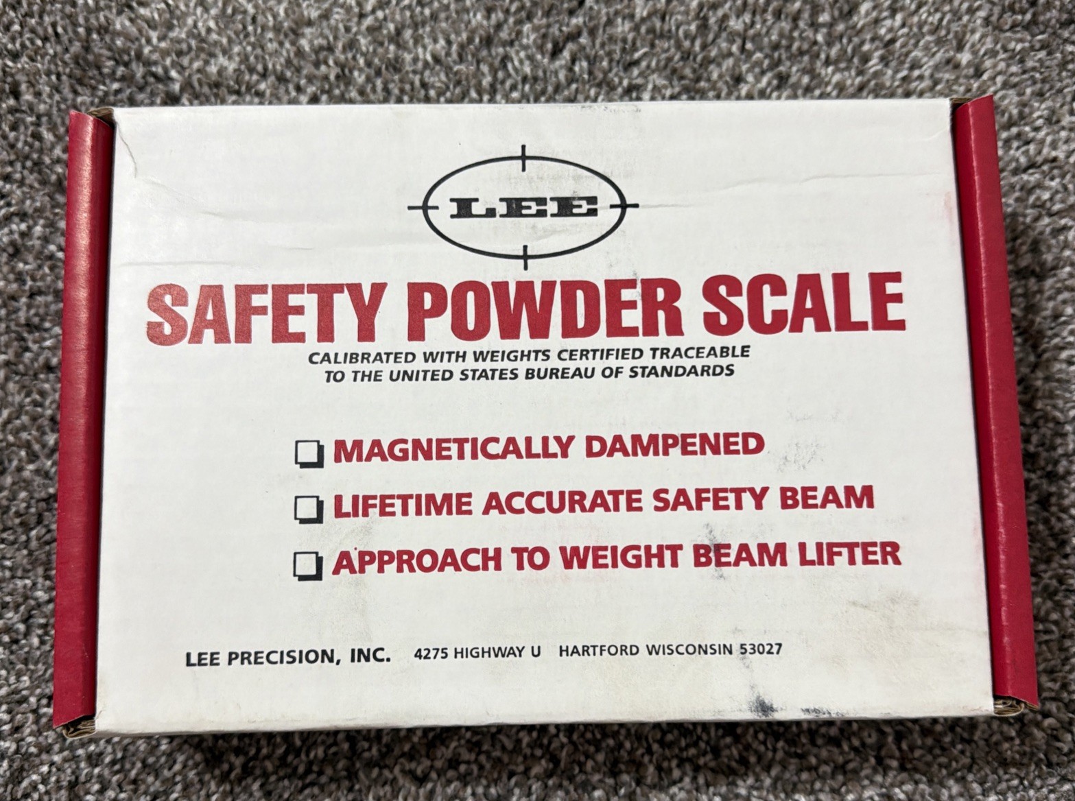 Lee Precision 90681 Safety Powder Scale