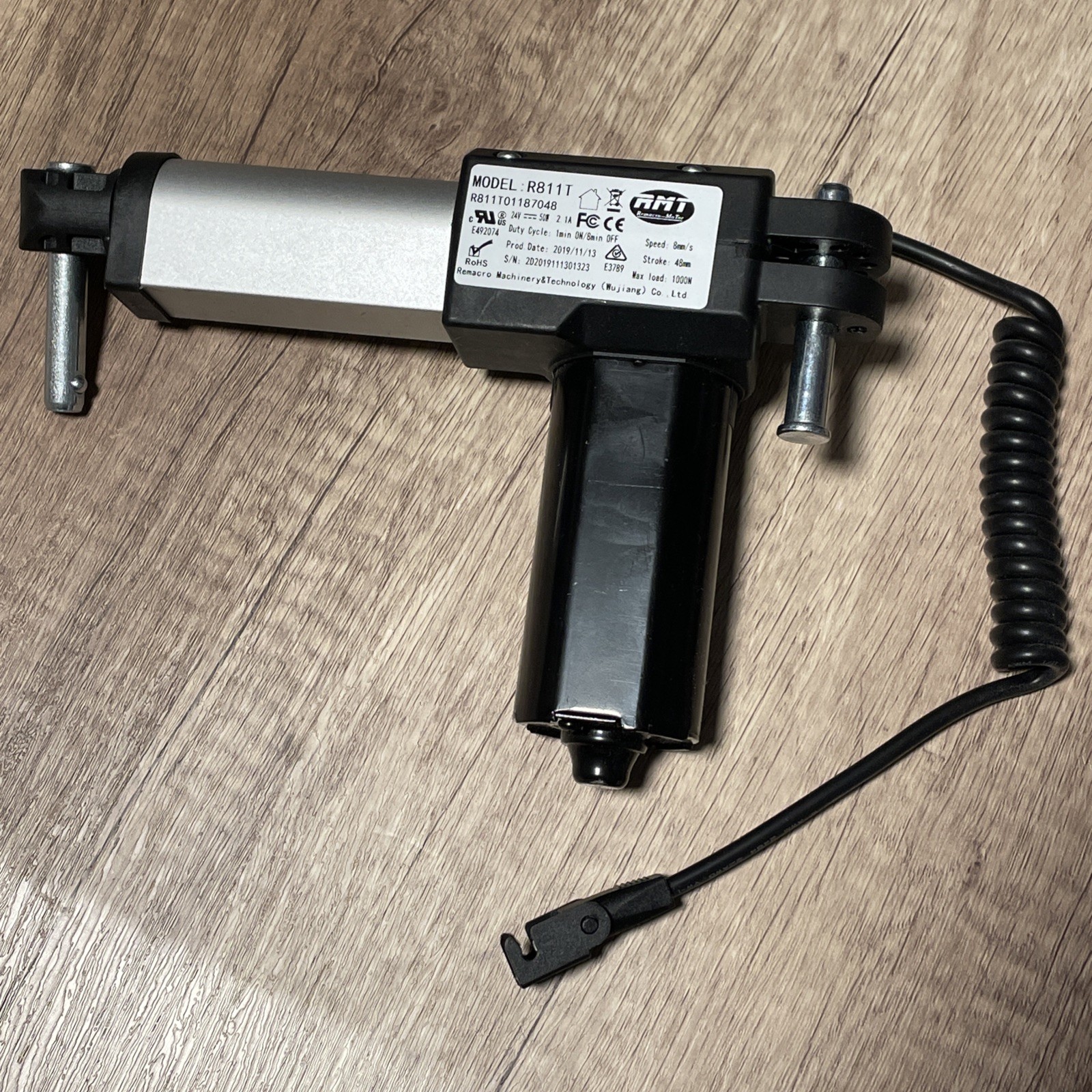 RMT R811T R811T01187048 Power Reclining Headrest/Lumbar Actuator Motor Used