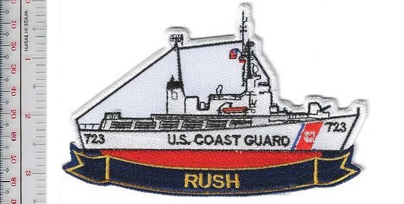 US Coast Guard USCG High Endurance Rush WHEC-723 Launched 1968 NO TARIFF