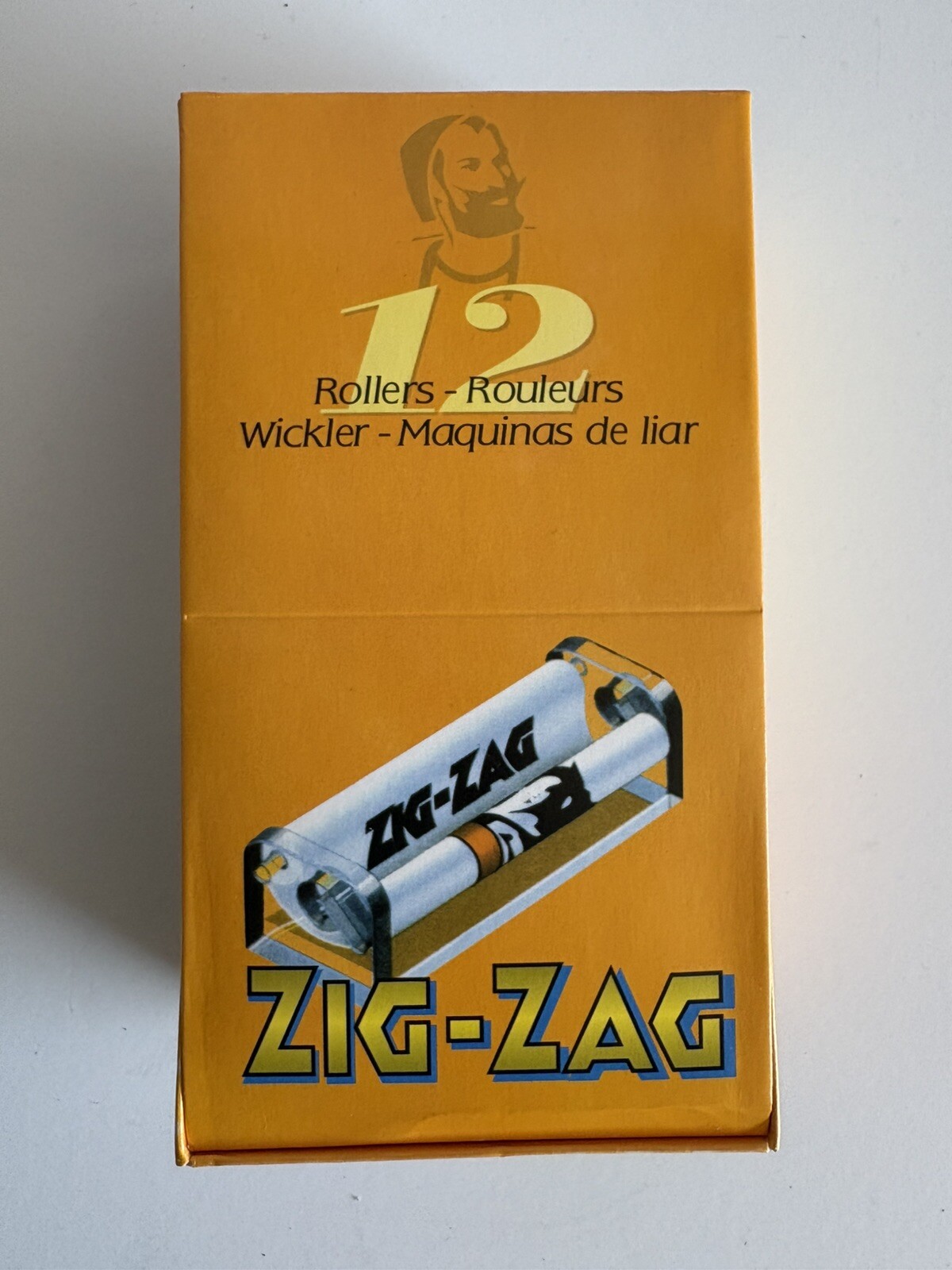 6 pk. ZIG ZAG Cigarette Rolling Machine Brand New Item Tobacco Roller- 70 mm