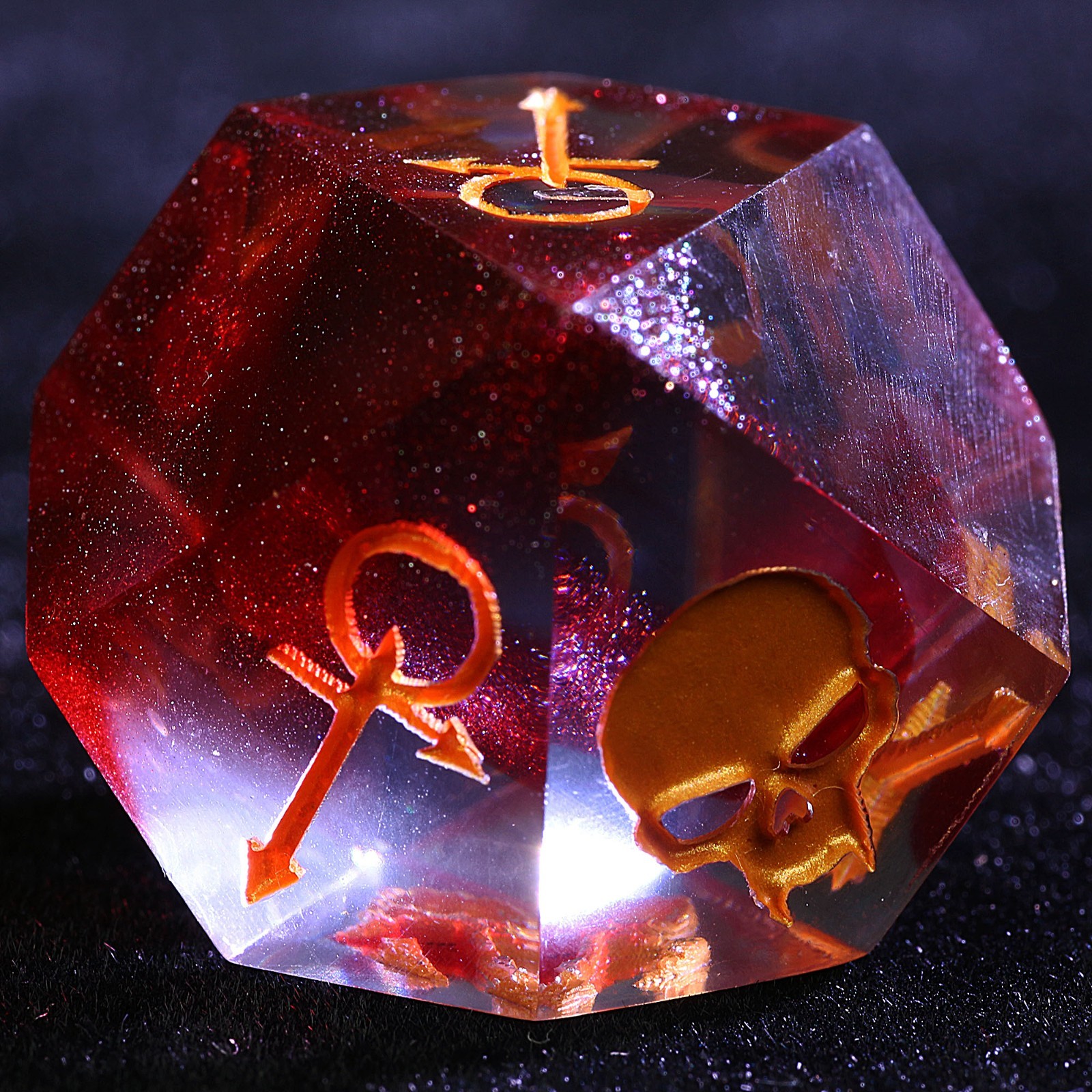 15 Polyhedral Resin Anarch Dice Sets WoD VtM Manifesto
