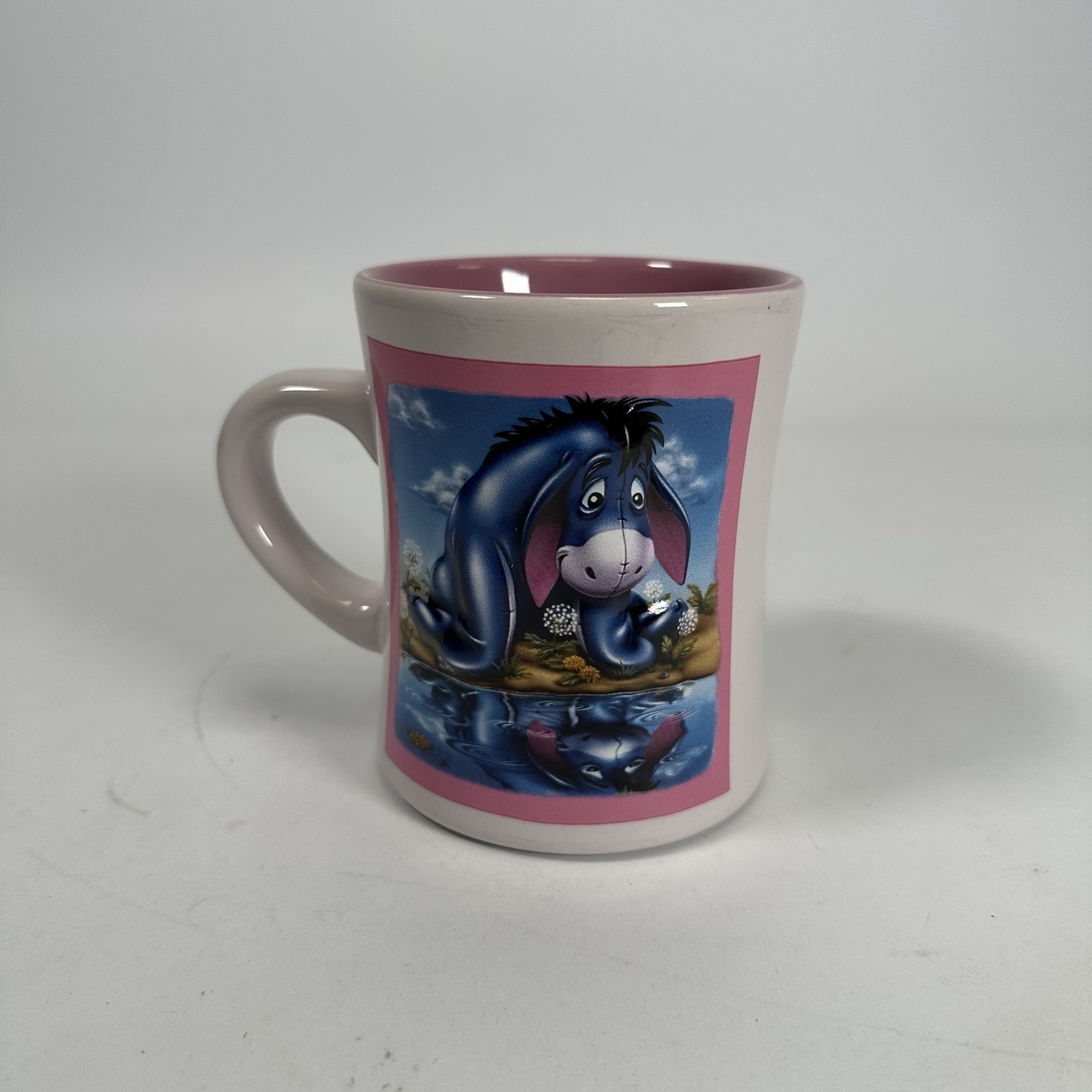 Disney Large Size Eeyore 3D Ceramic Mug Pink