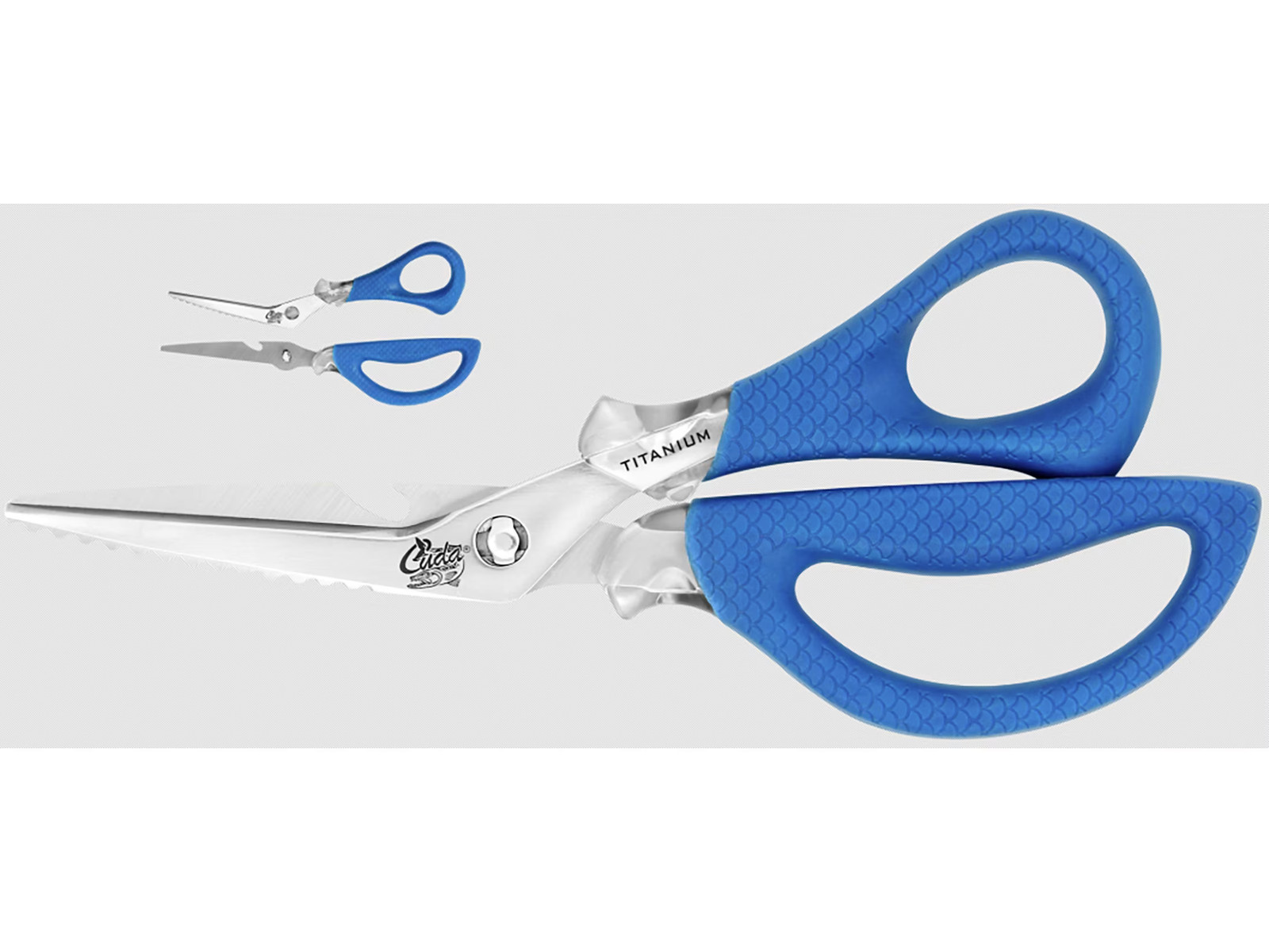 Cuda 8" Titanium Bonded Detachable Marine Shears