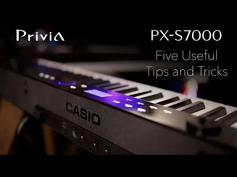Casio Privia PXS7000 Digital Piano Black