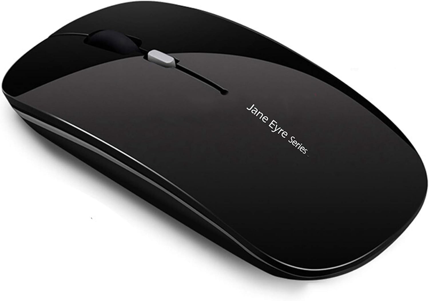 Compact Optical Wireless Mouse - USB Type C Adapter