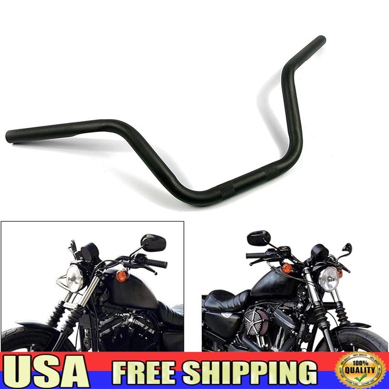 1" Heavy Duty Iron Handlebar Harley Sportster XL883 XL1200 Easy Install New