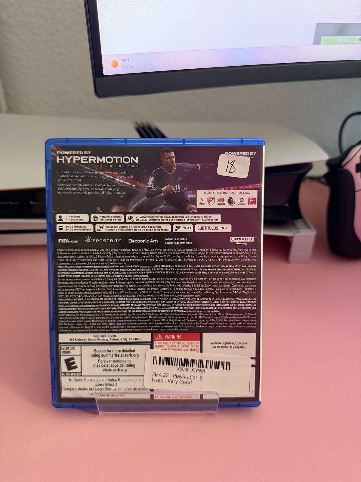 Fifa 22 | PS5 Game | Pre-Owned