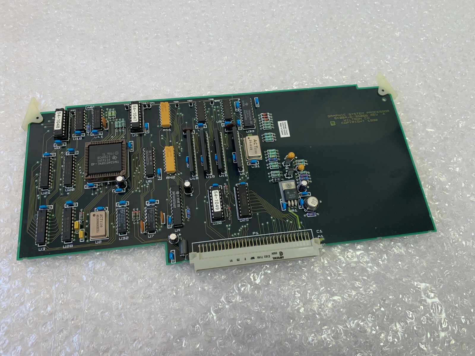 Wiltron 5400A-D-35066 GRAPHIC SYSTEM PROCESSOR  REV A  Used 5409A Board