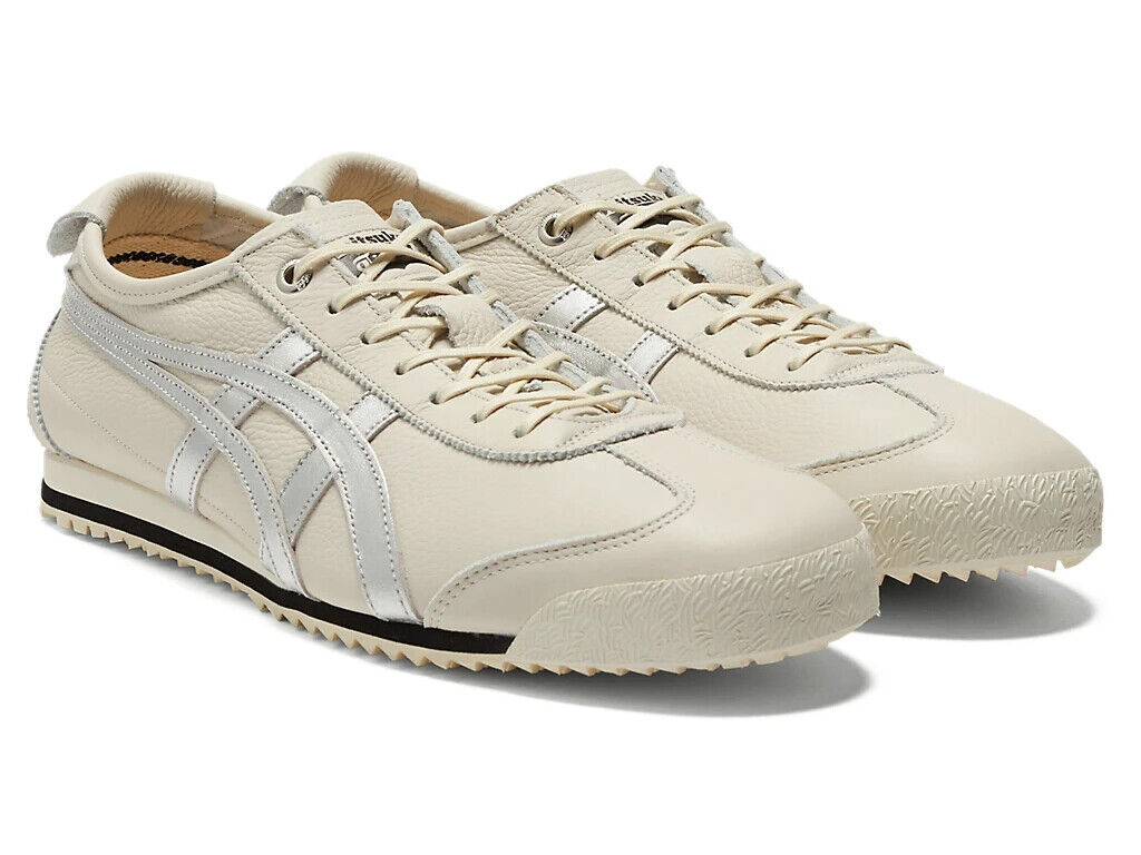 Onitsuka Tiger MEXICO 66 SD BIRCH/SILVER 1183A592-200 US 4-14 Brand New