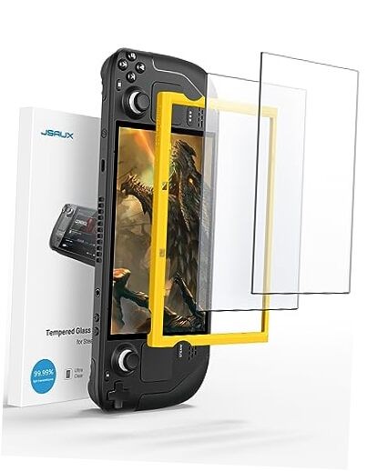 2-Pack Anti Glare Screen Protector for Steam Deck, 9H Hardness Anti-Glare