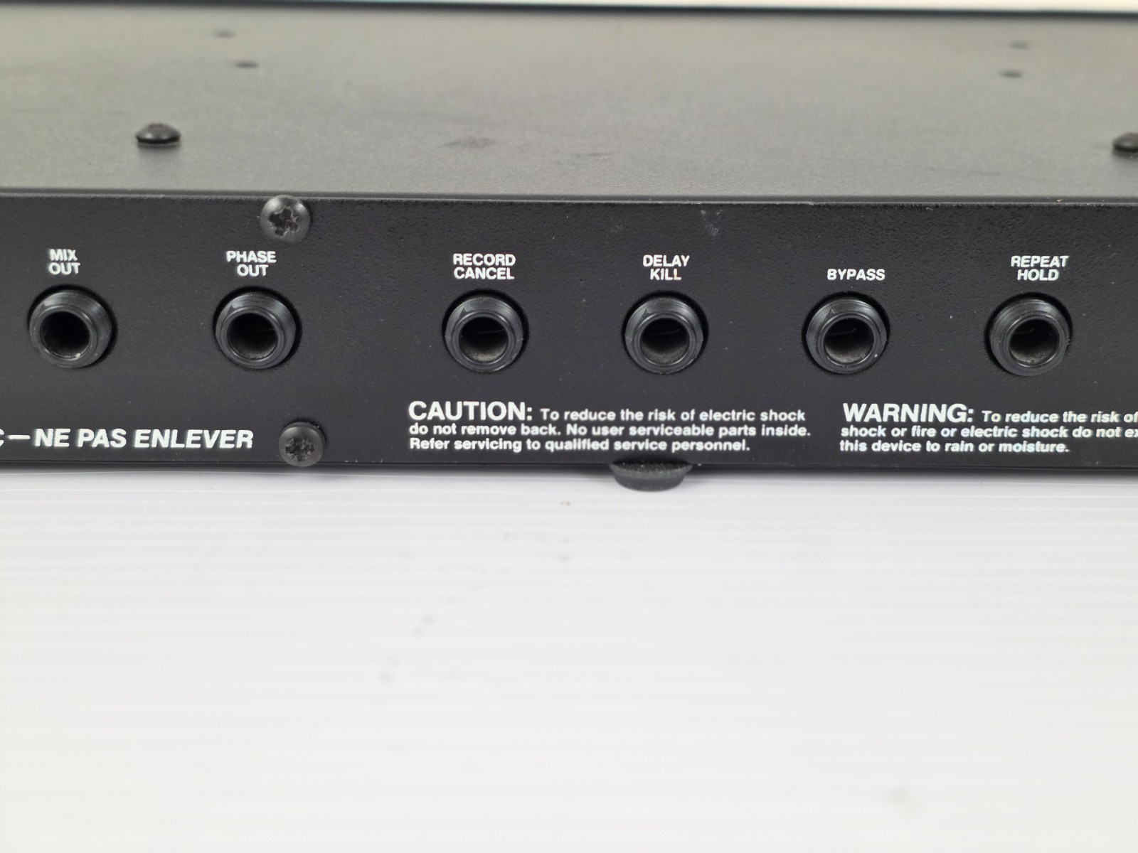 DOD Digitech RDS 2001 Audio Digital Delay Sampler System Rackmount TESTED WORKS