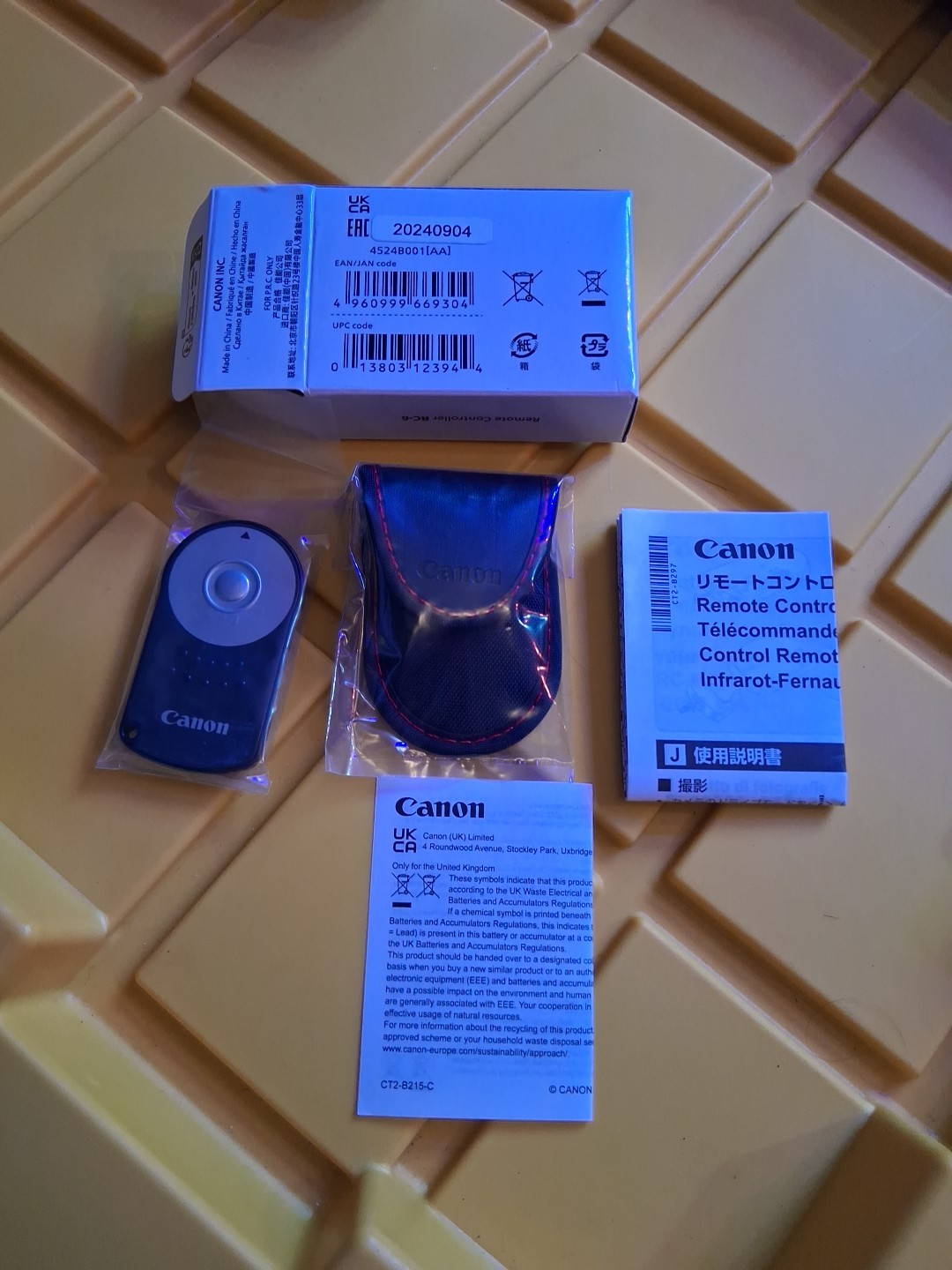 Genuine Canon RC-6 Remote Controller