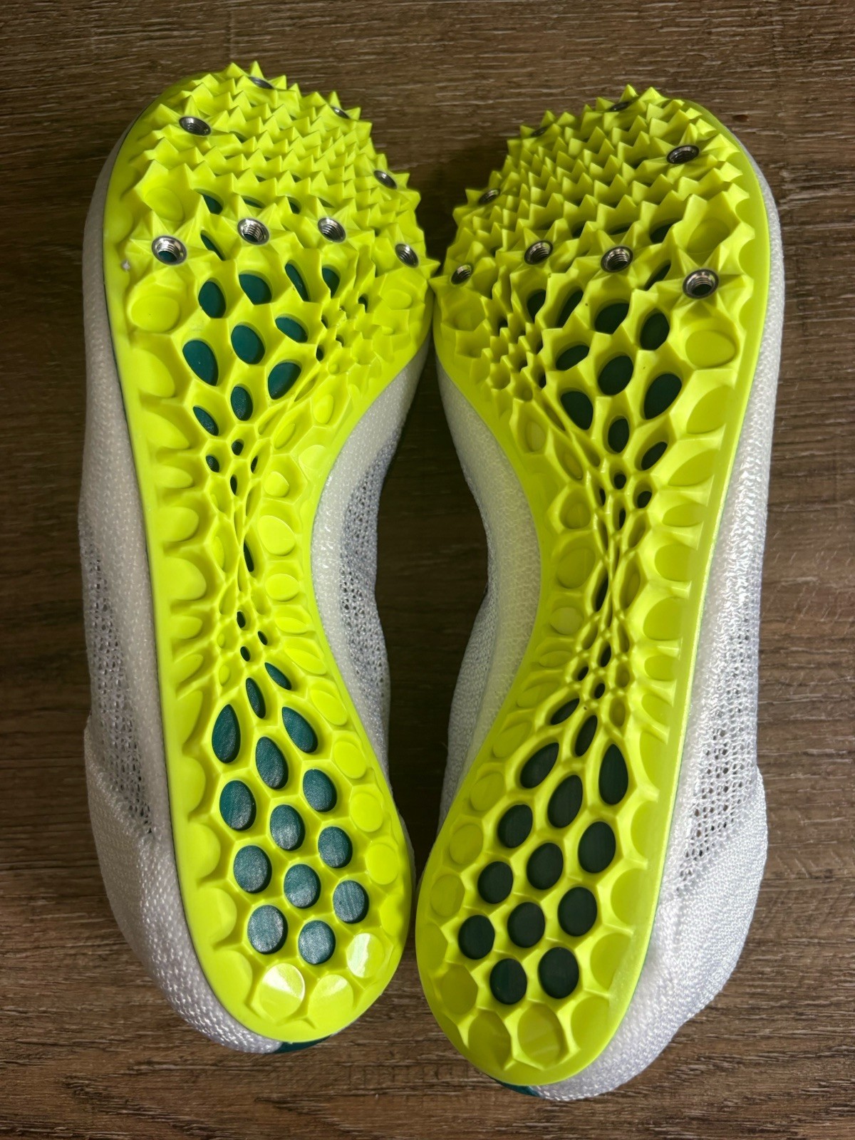 Nike Zoom Superfly Elite 2 Track Spikes White Spruce Men’s Sz 7.5 FZ9662-100