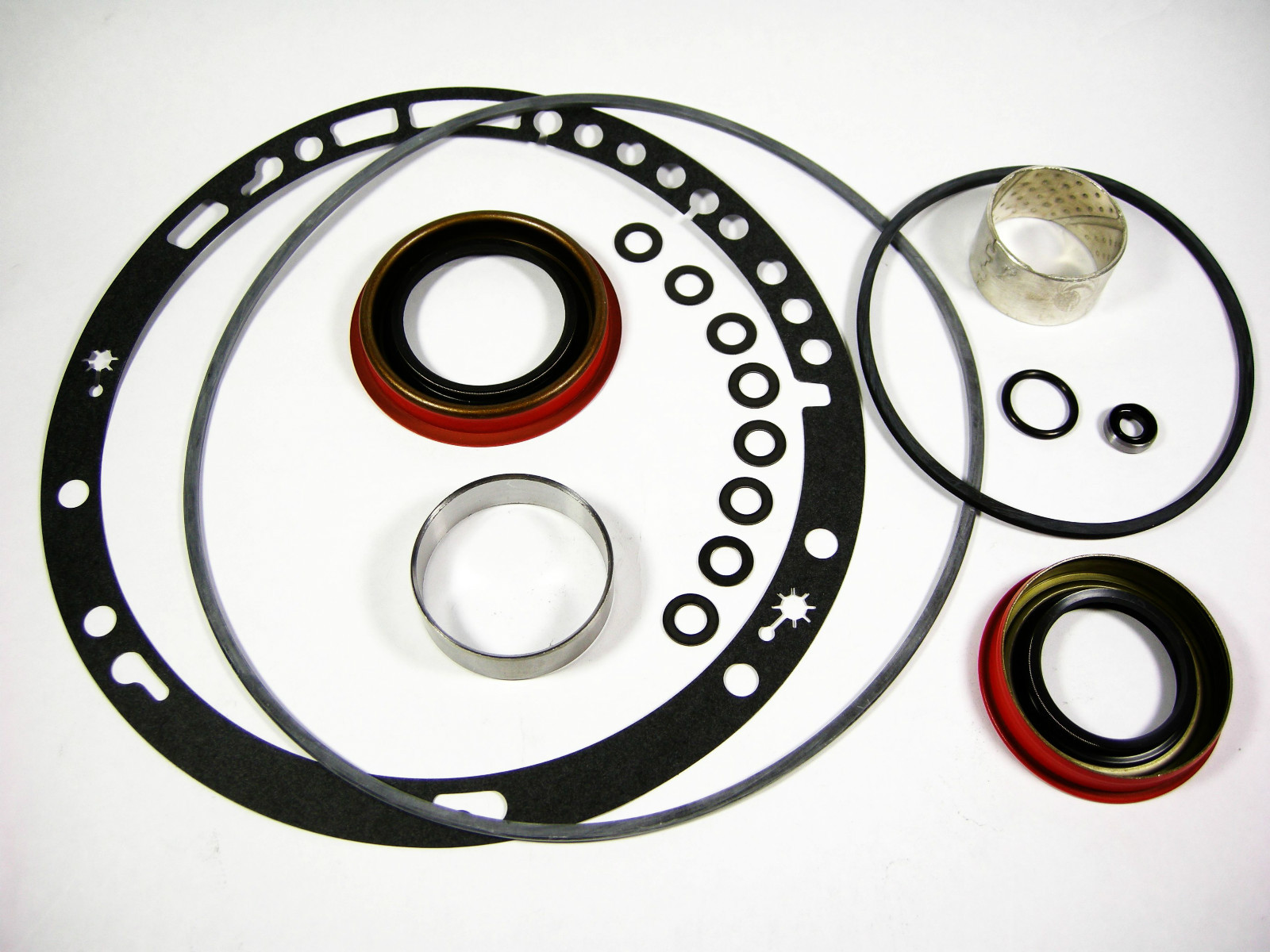 TH350 Front Pump & Rear Extension Tail Housing Leak Seal Turbo 350 Transmission