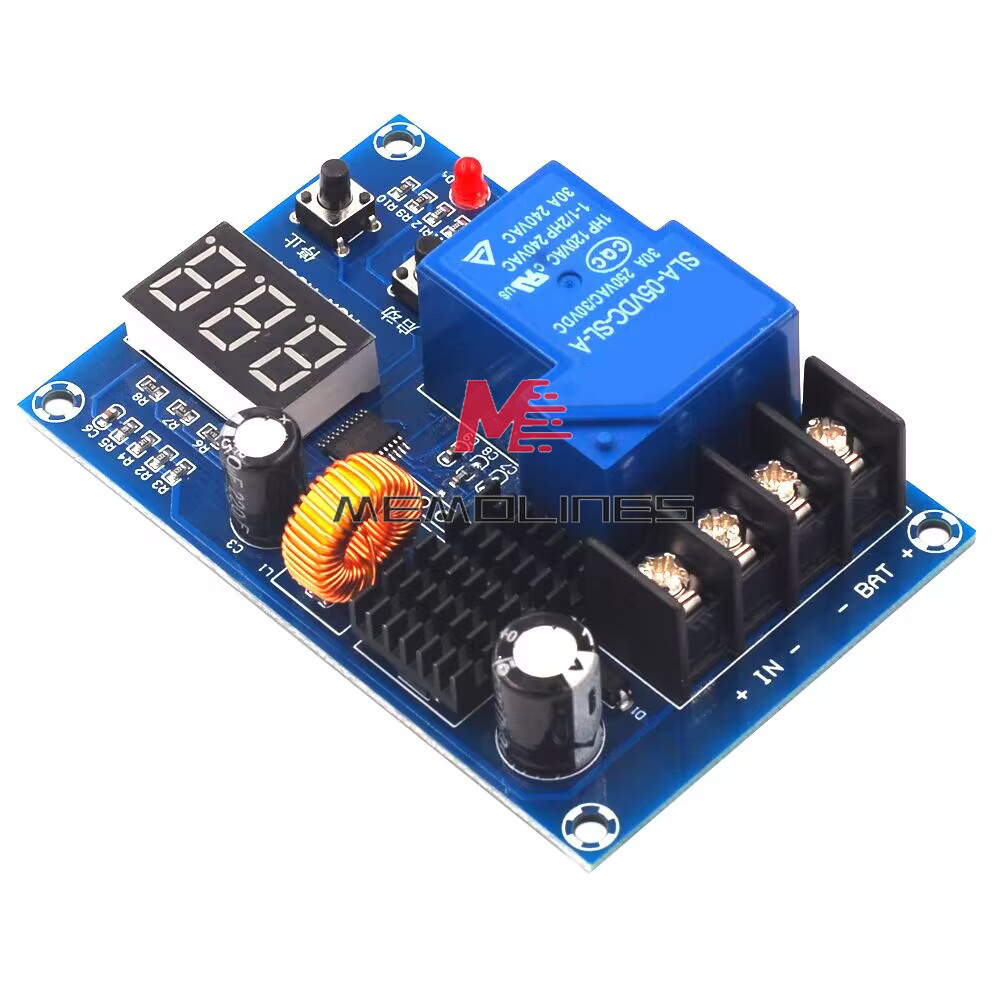 6-60V Battery Charge Control Module Digital Overcharge Protection Switch Module