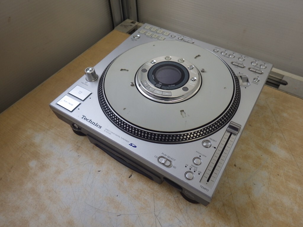 Technics SL-DZ1200 Silver Direct Drive DJ Turntable Player JP y3335