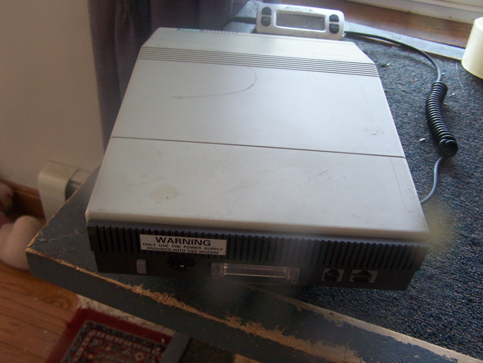 Vintage NEC N9635E External Modem 0SOLD AS IS