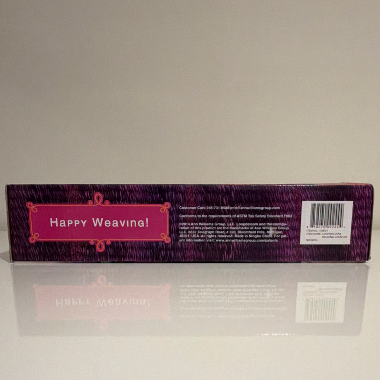 Loop De Loom Happy Weaving Complete Loom Set | Unused