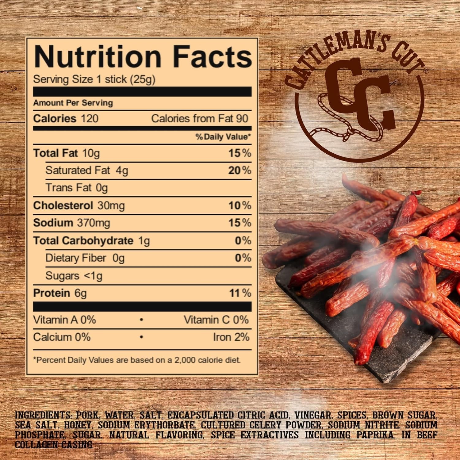 Double Smoked Sausages, 12 Ounce