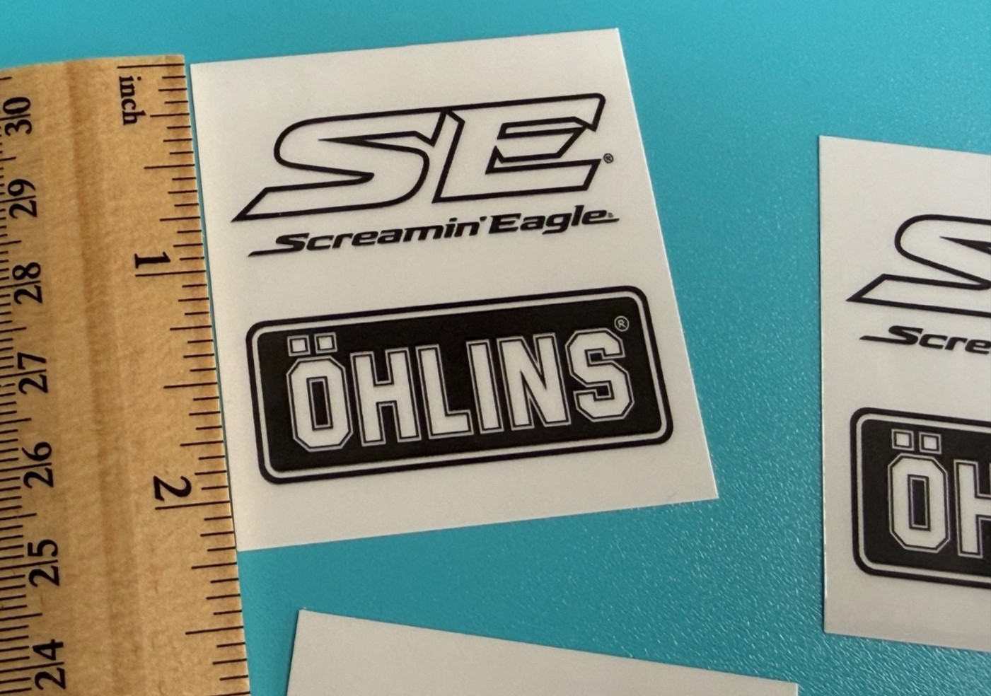 x4 Ohlins Stickers Decal Motorcycle Screaming Eagle 2 x 2.25 Harley Davidson