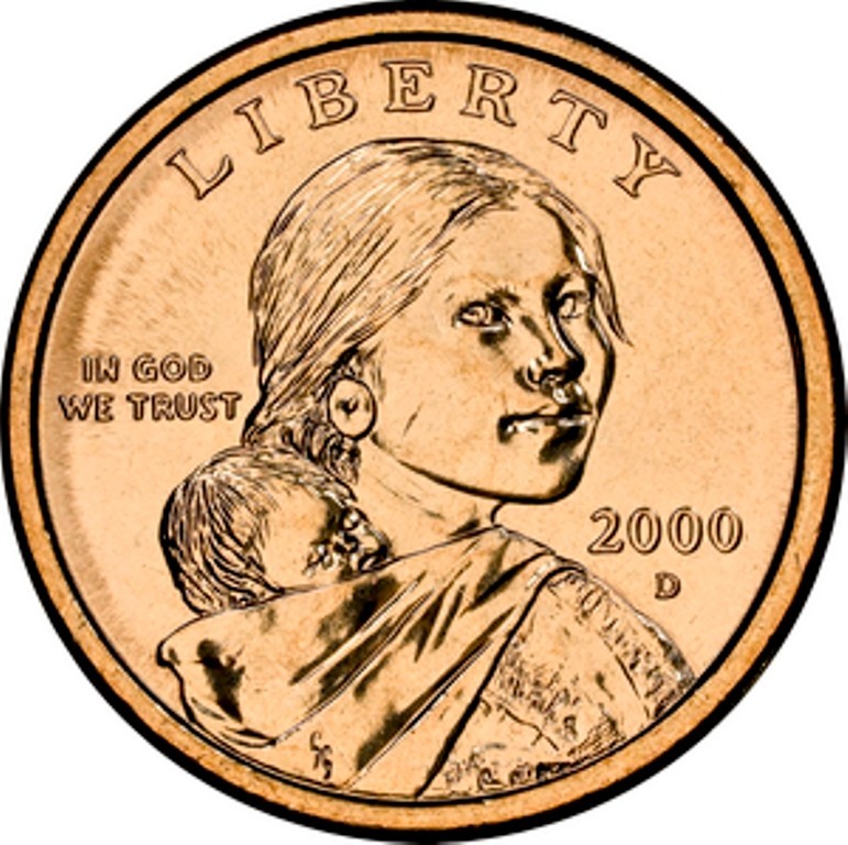 2000-D Millennium Set Sacagawea Native Dollar Coin NGC MS66 PL $1
