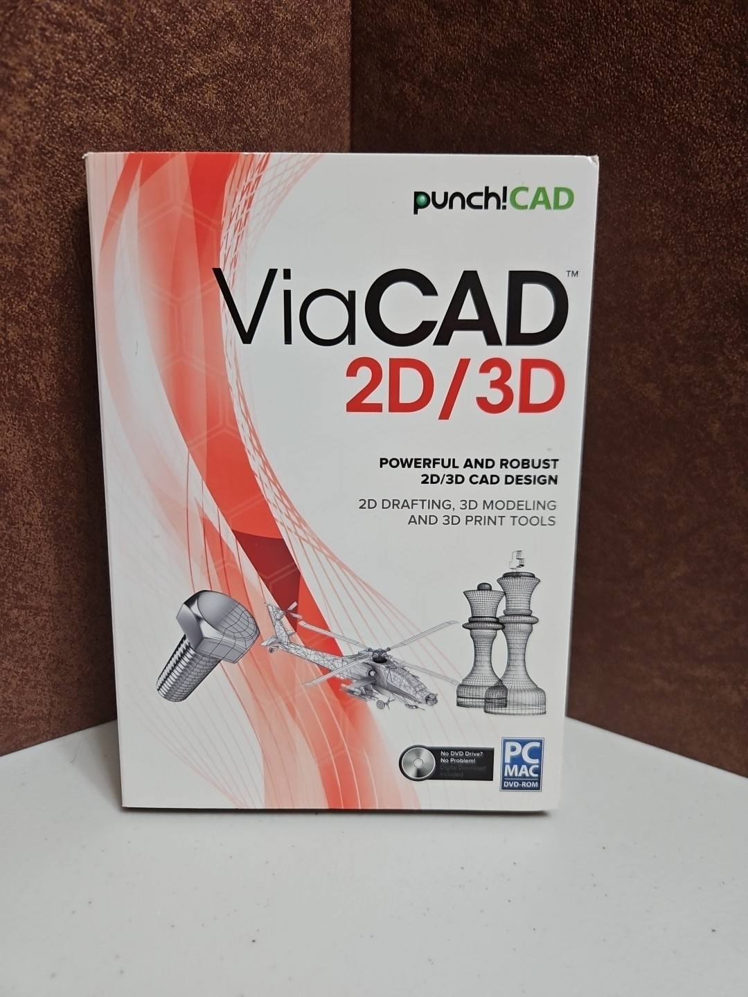Encore PUNCH! ViaCAD 2D/3D v10 Traditional Disc Sealed