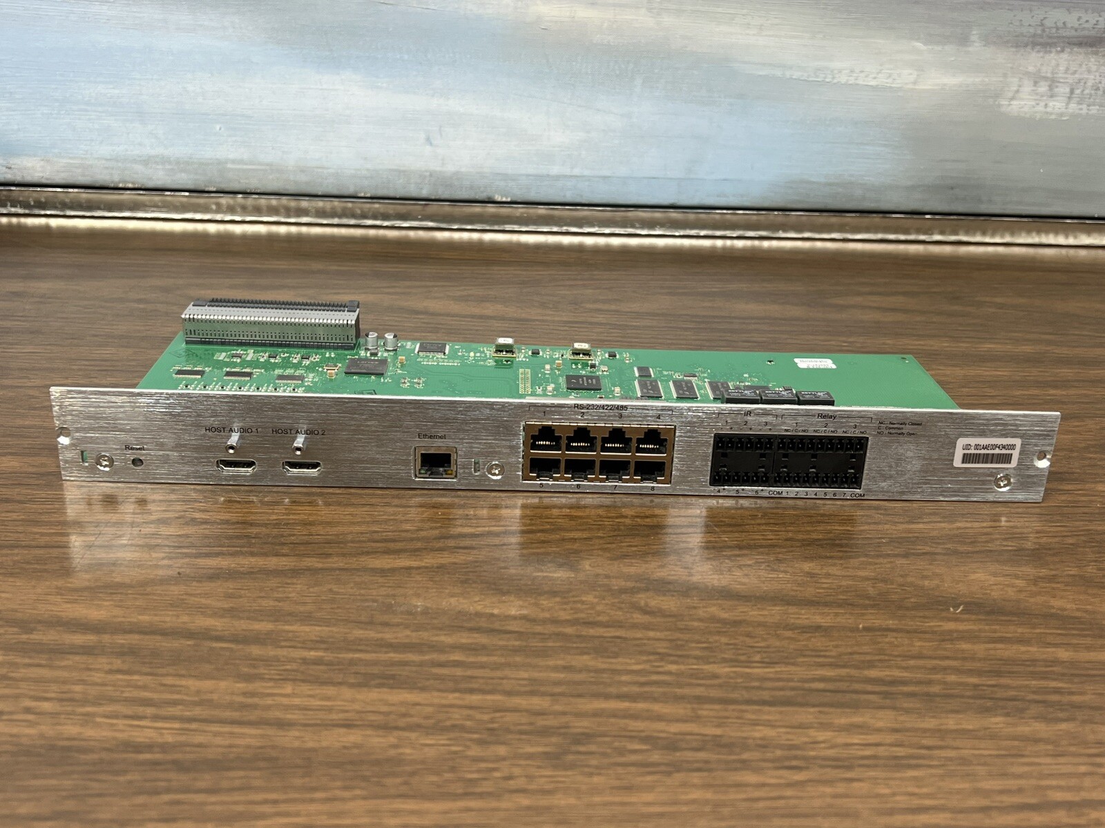 Savant 068-0205-32 REV2 CPU Media Board used Working