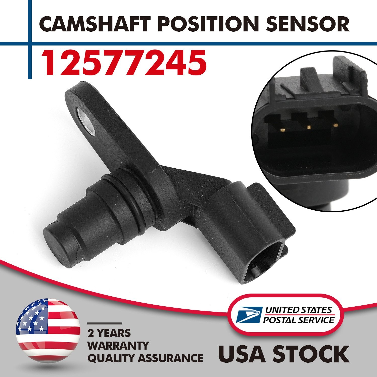 New Engine Camshaft Position Sensor 12577245 For GMC Chevrolet Buick Pontiac