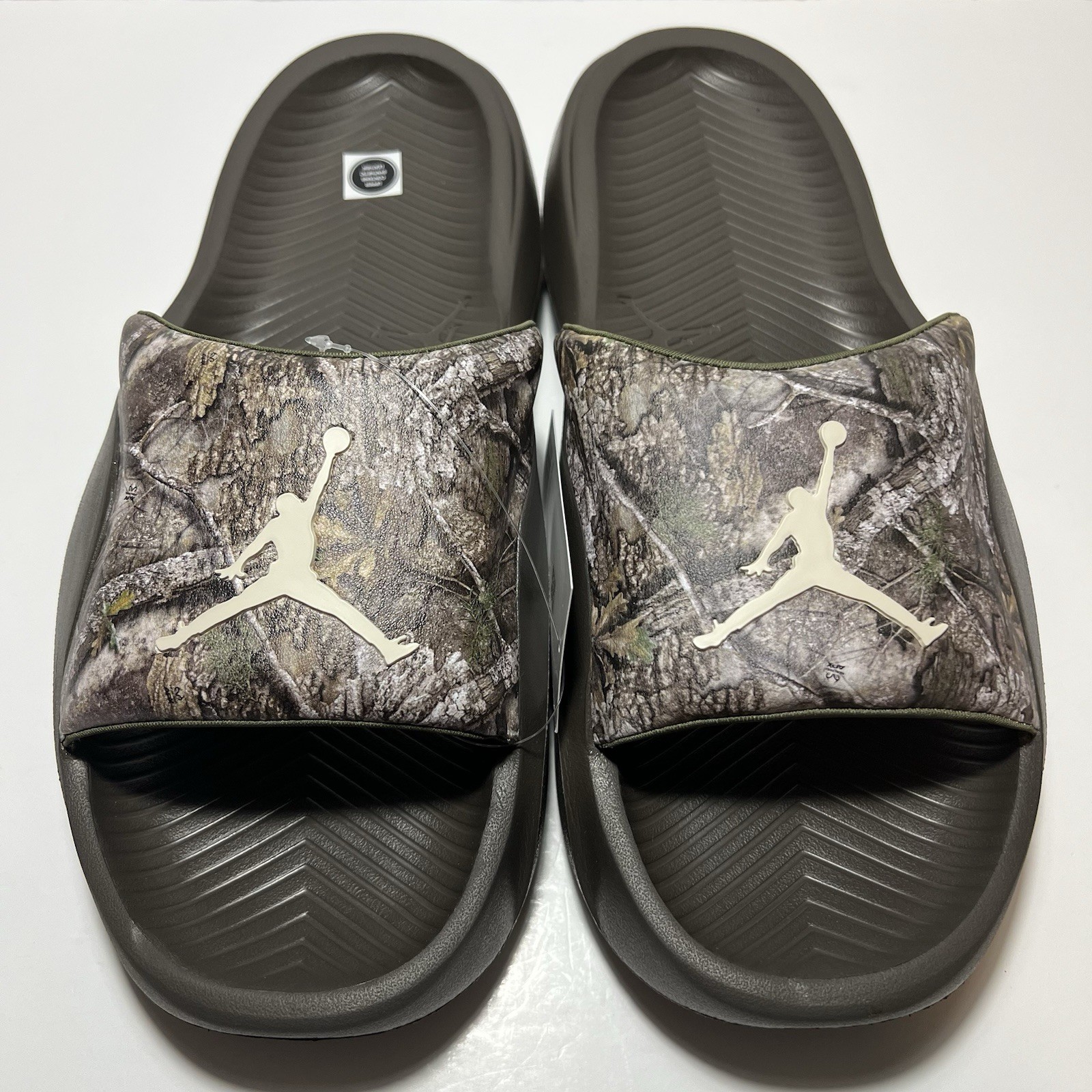 Nike Air Jordan Franchise Slide TD Sandals Realtree Camo Brown Men 12 HV1017-200