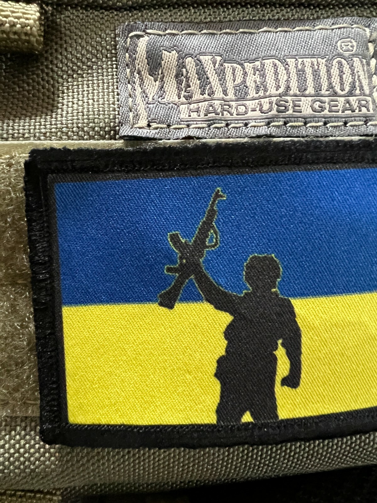 Subdued I Need Ammunition Not a Ride Ukraine Morale Patch ARMY MILITARY