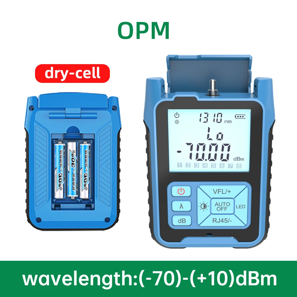 Optical Power Meter Visual Fault Locator Network Cable Optical Fiber Tester