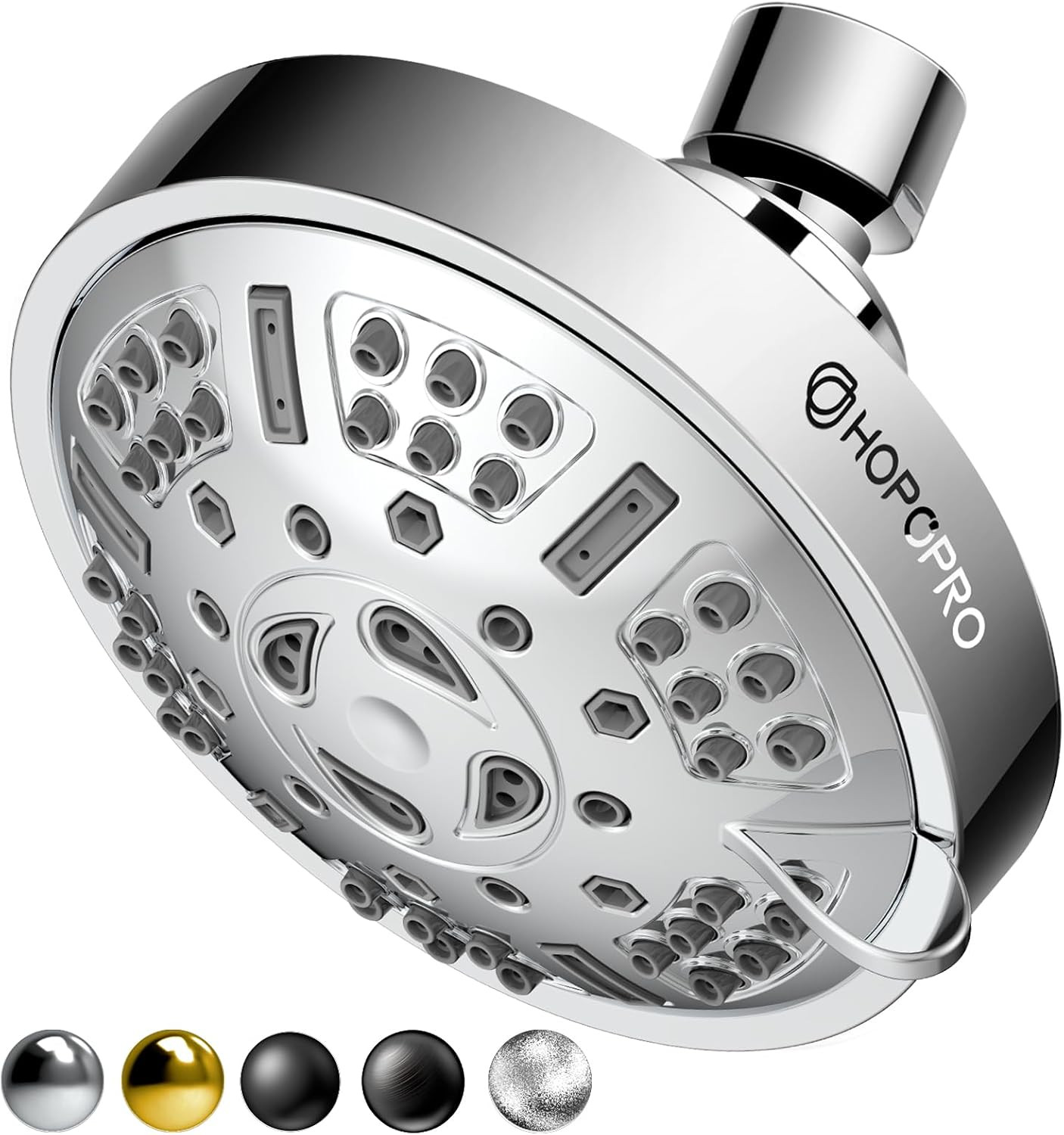 Upgraded 9 Settings High Pressure Shower Head, NBC News Recommended Brand Fixed