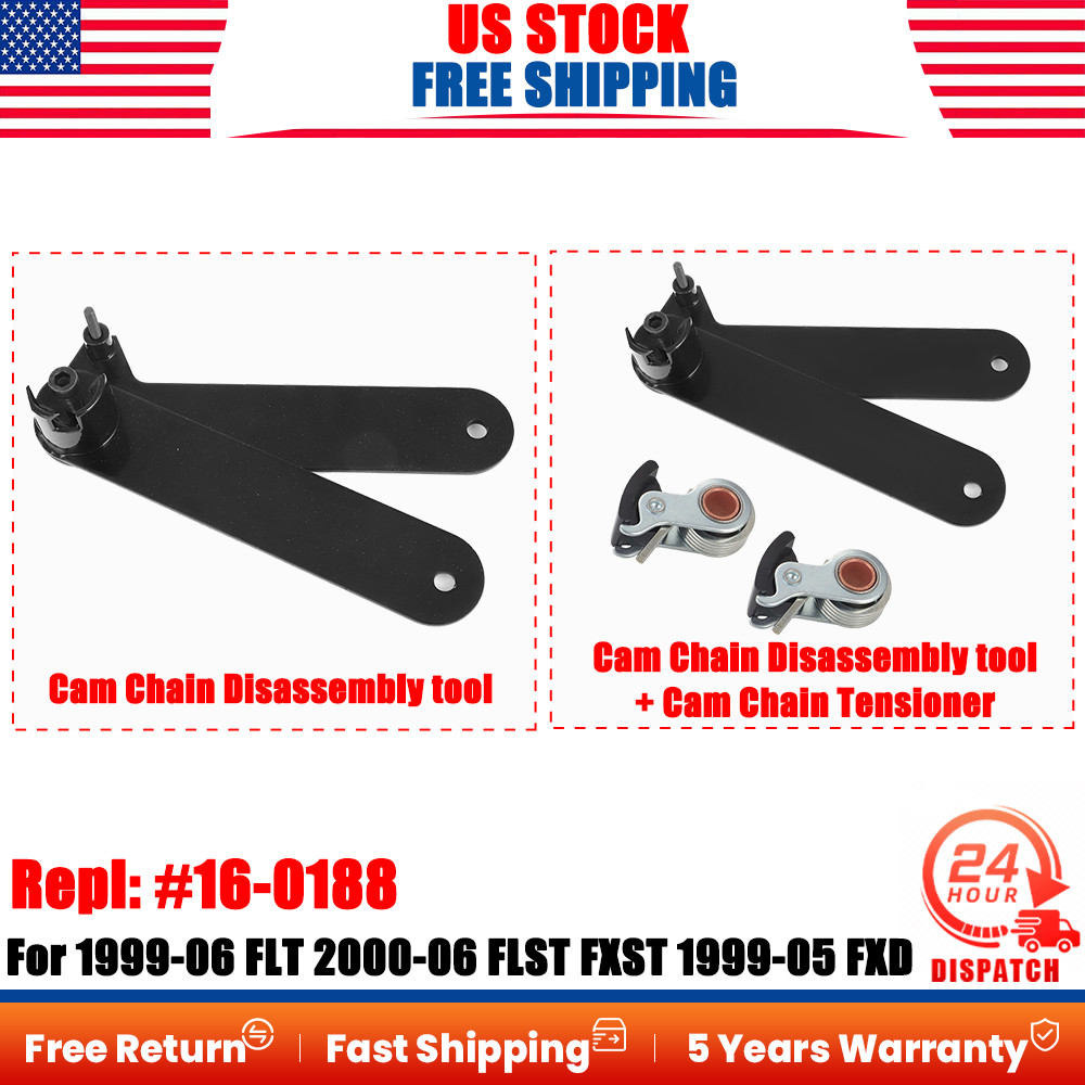 Cam Chain Disassembly tool Kit For Harley FLT FLST FXST FXD V-Twin #16-0188 US