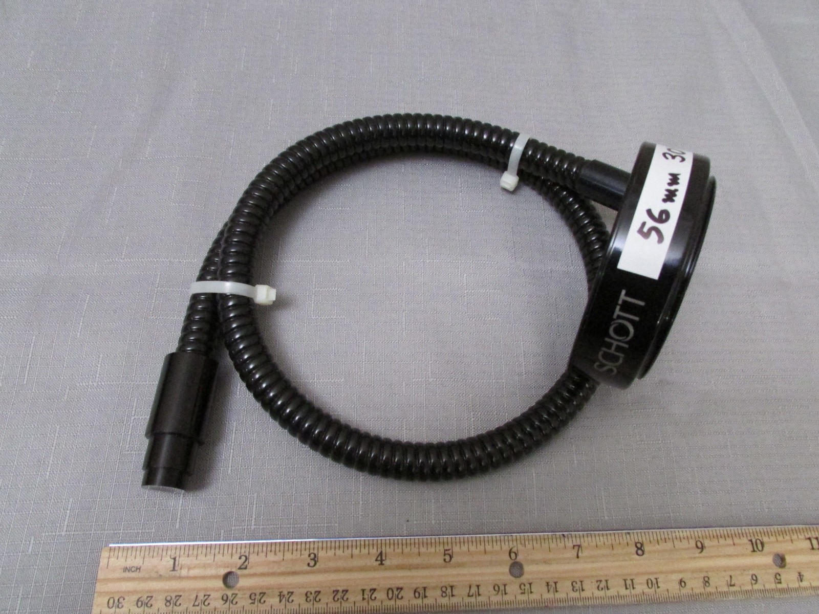 Schott A22040 Fiber Optic Ring Light 30-Inch Cable 56mm I. D.  Excellent