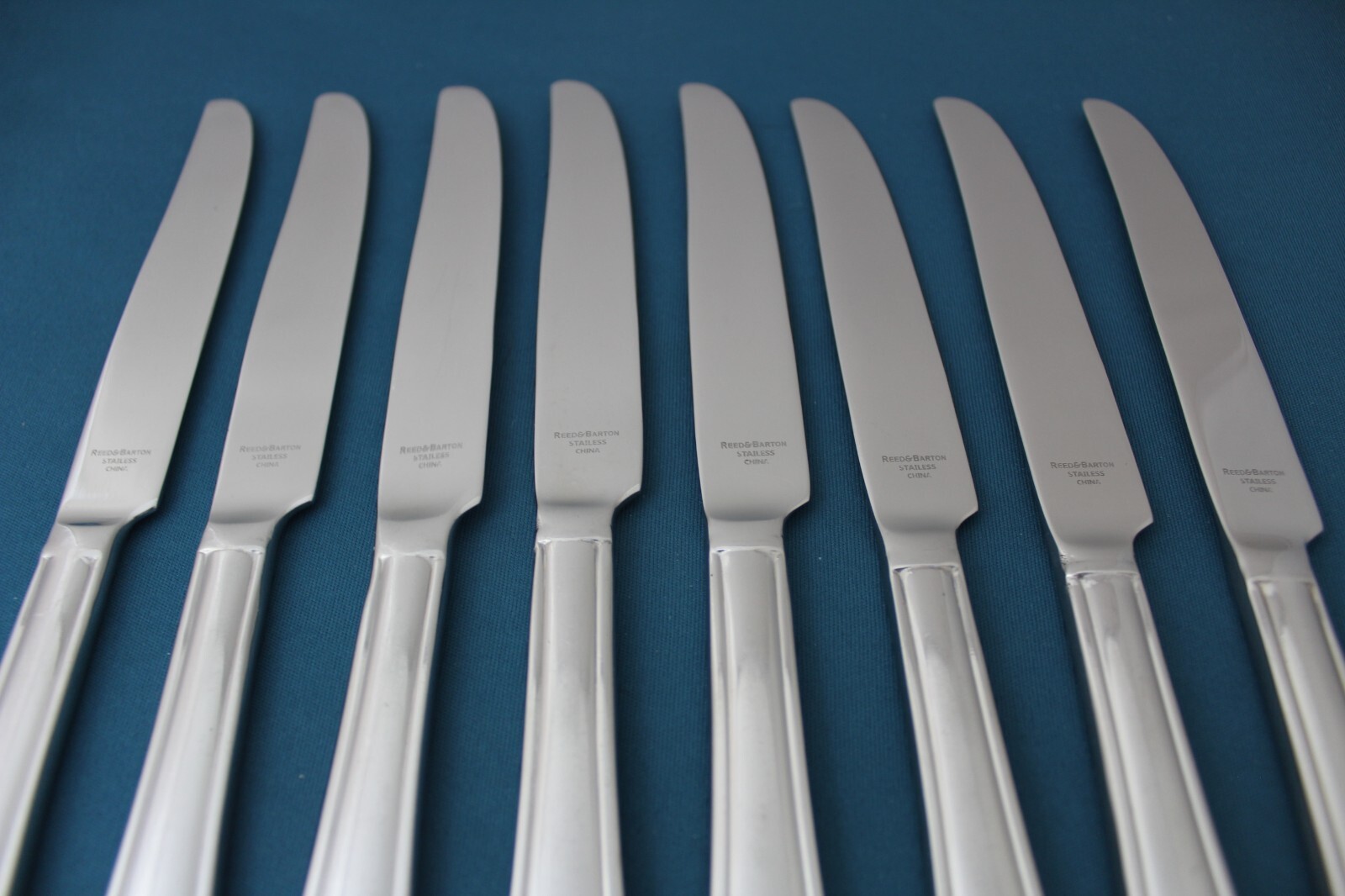 Reed & Barton MENDON Dinner Knives Solid (Set of 8) China 9 5/8"