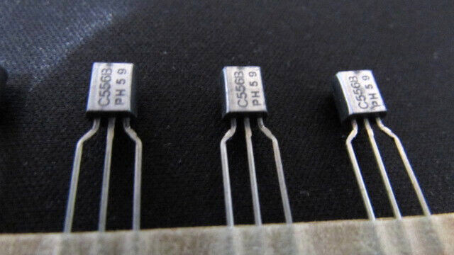 BC556B Genuine Philips PNP Transistor TO-92 AUDIO Transistors 10pcs SHIPS  USA