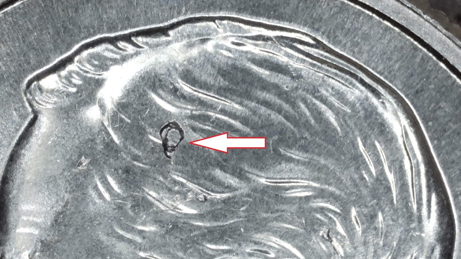 2020 P Roosevelt Dime Drooling Frank Error & Multiple Die Chips  & Off-Center 02