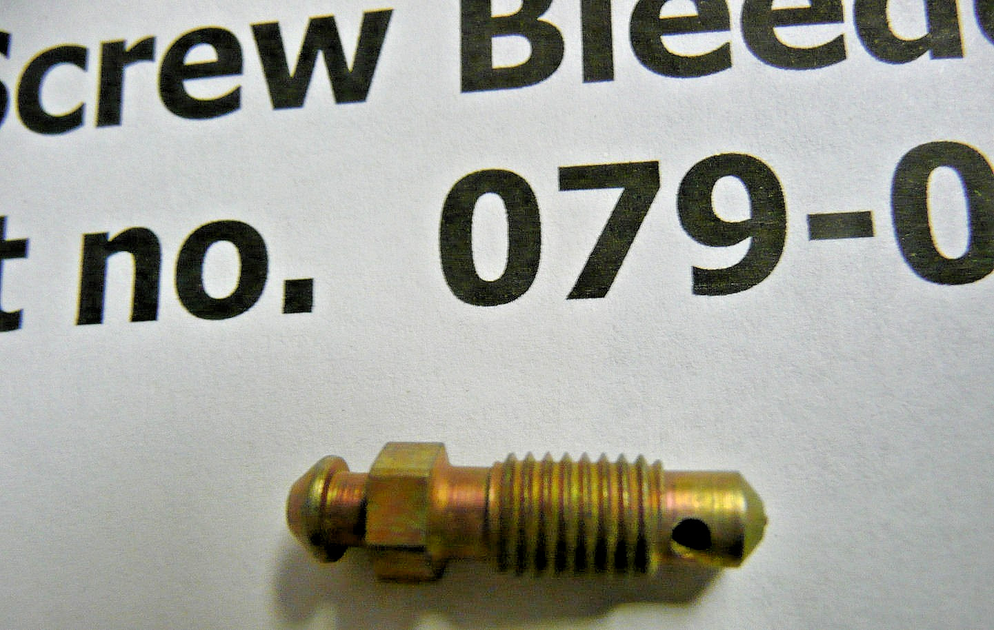 Cleveland Aircraft Wheels & Brakes NEW Screw Bleeder Valve pn. 079-00300