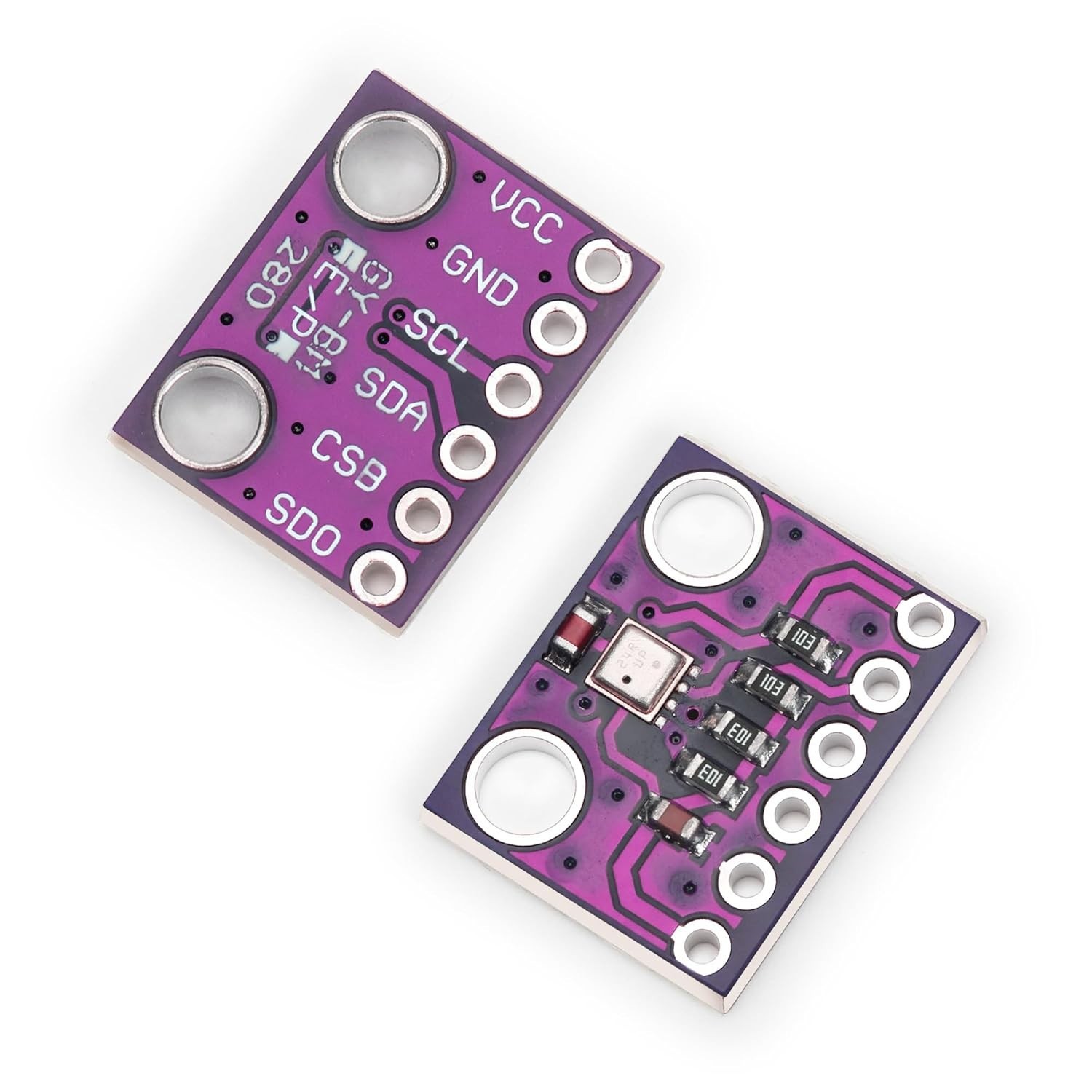 2PCS 3.3V Sensor Module Atmospheric Pressure Temperature Humidity Sensor Modu...