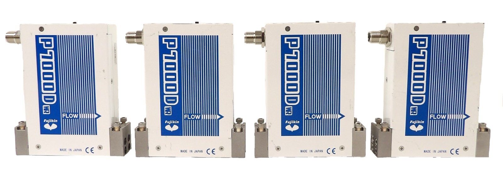 Fujikin FCSP7302DW2-4CW2-F80/N2-B3D16 Mass Flow Controller MFC Lot of 4 Surplus