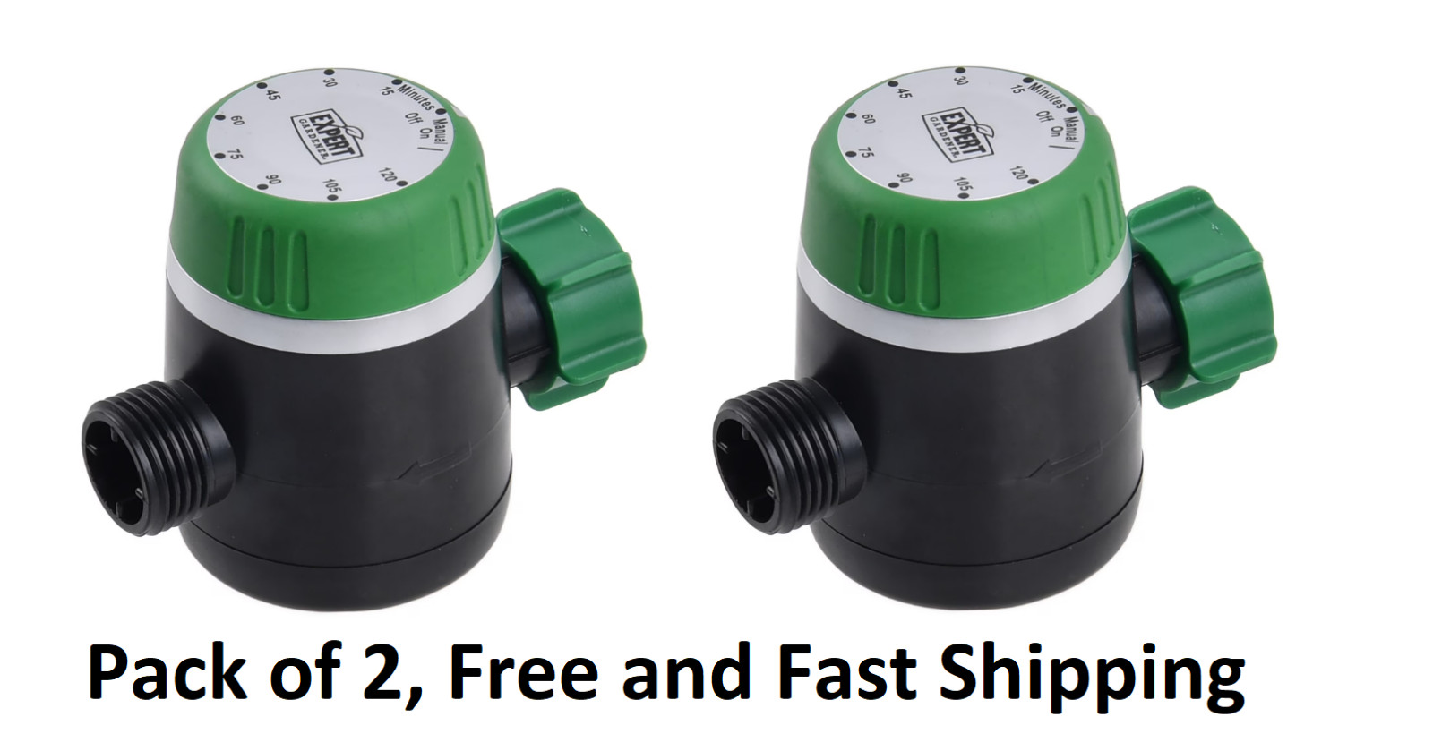 Dial Faucet Mechanical Timer Watering Controller 120min Outdoor Hose Garden New