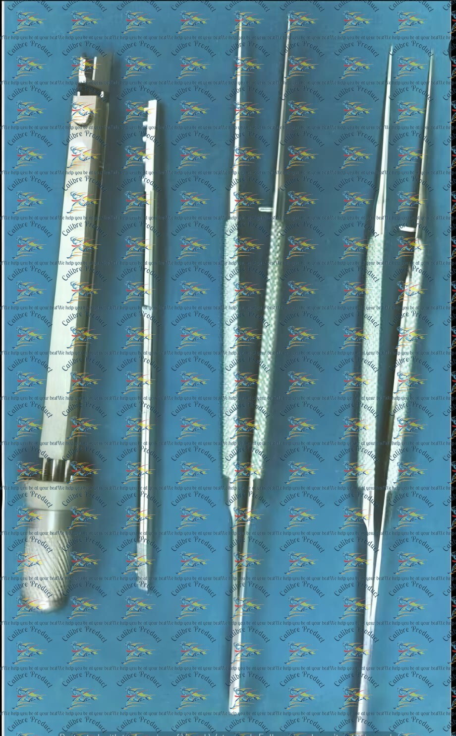 Reusable Coupler Microvascular Anastomotic Set of 4 Surgical Instrument