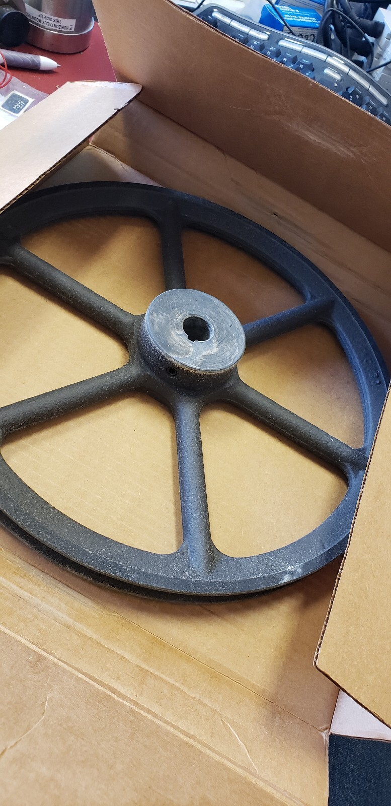 NEW MAUREY AC123 X 3/4 PULLEY ) - FACTORY NEW  ( GD)