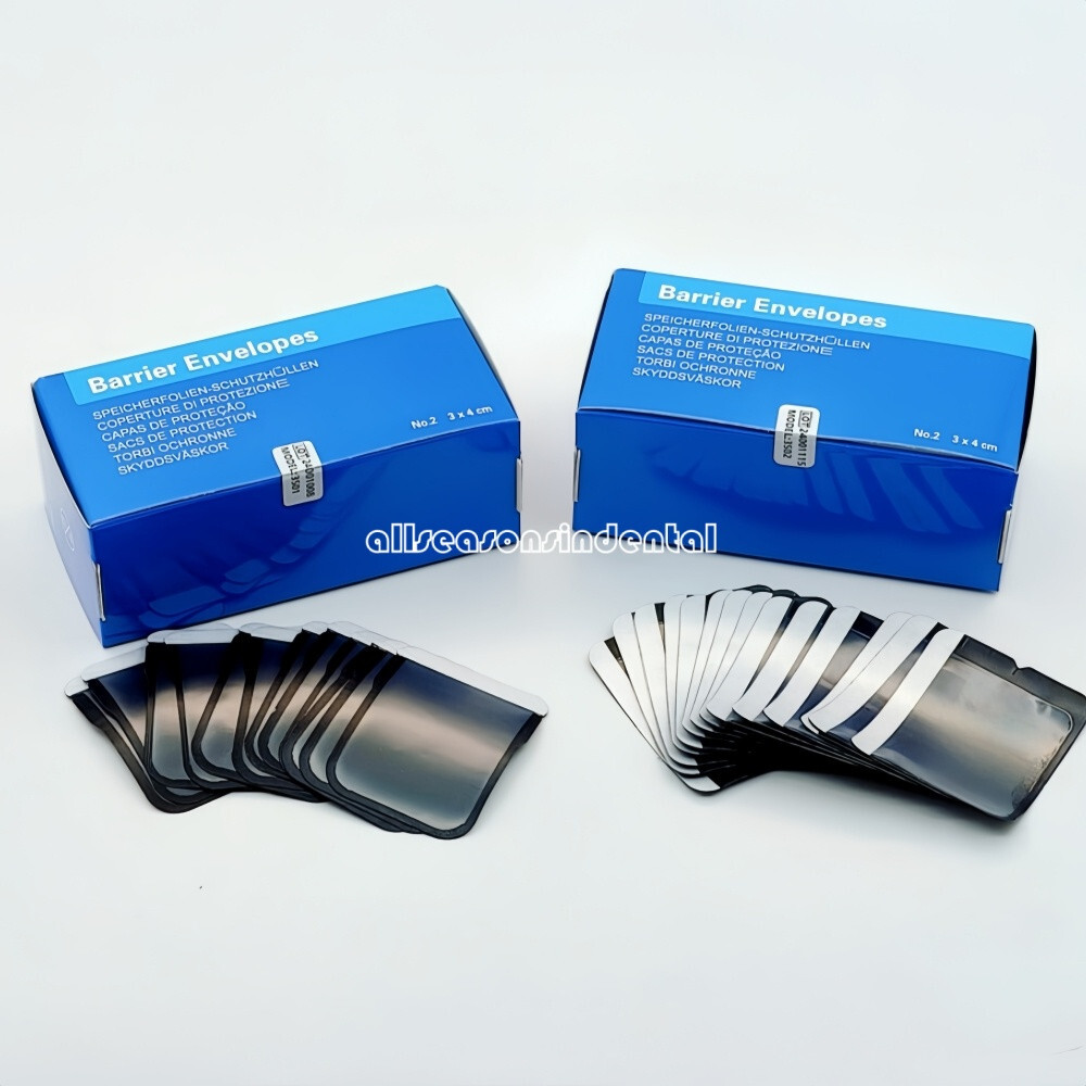 2 Type Dental Digital X-Ray Barrier Envelopes for Intraoral Phosphor Plates #2