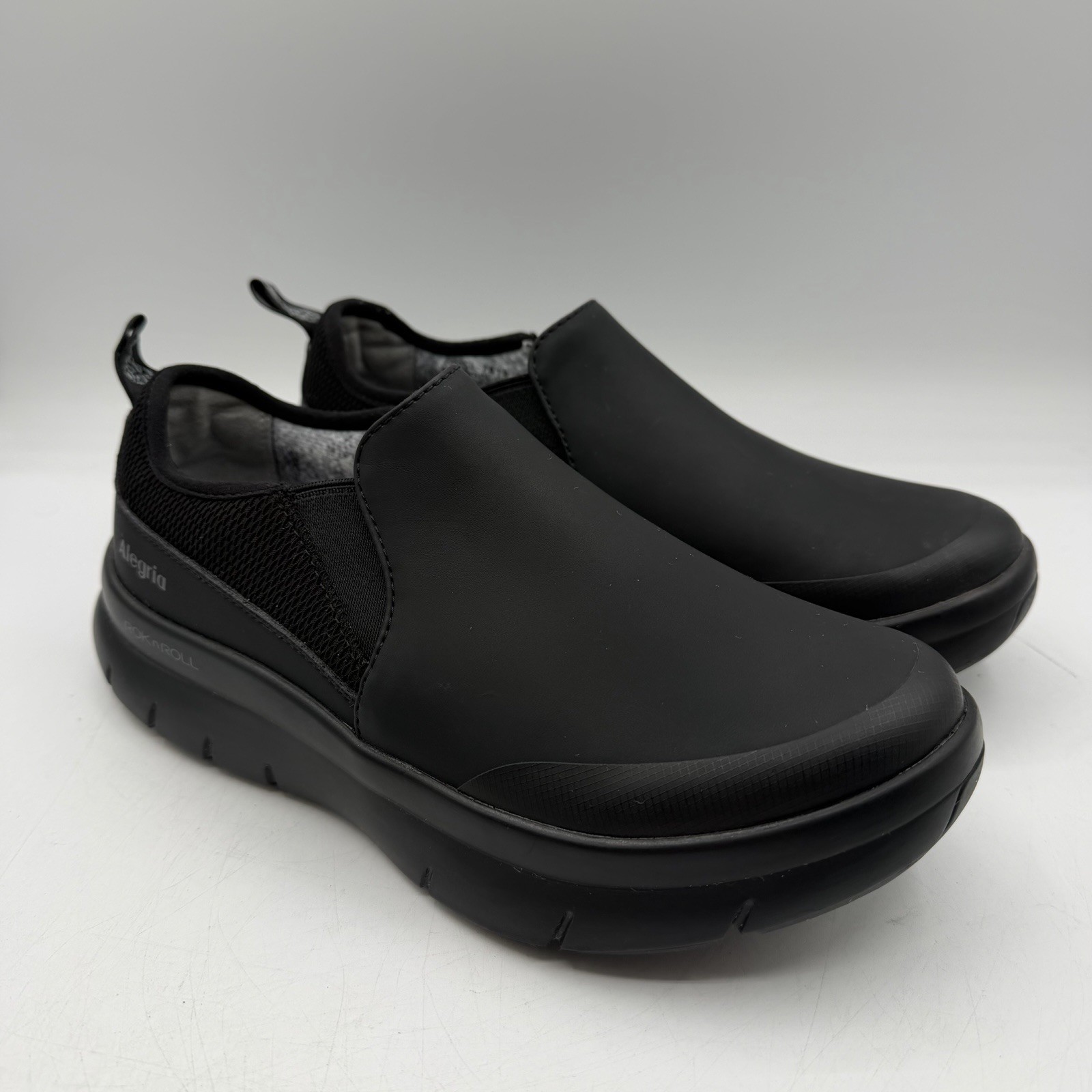 Alegria Shift Lead Shoes Women EU 37 US 7-7.5 Black Slip On Professional Comfort