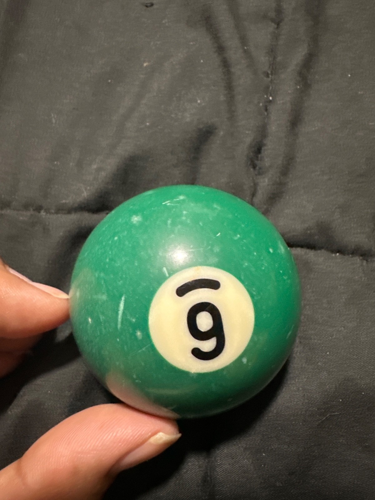 Replacement Billiard Pool Ball vintage green 6