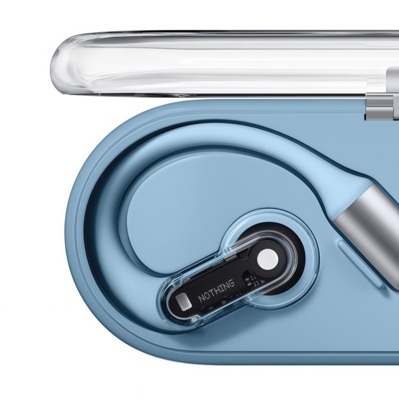 NOTHING Ear (open) Open-Ear Bluetooth Headphones Over-Ear Blue